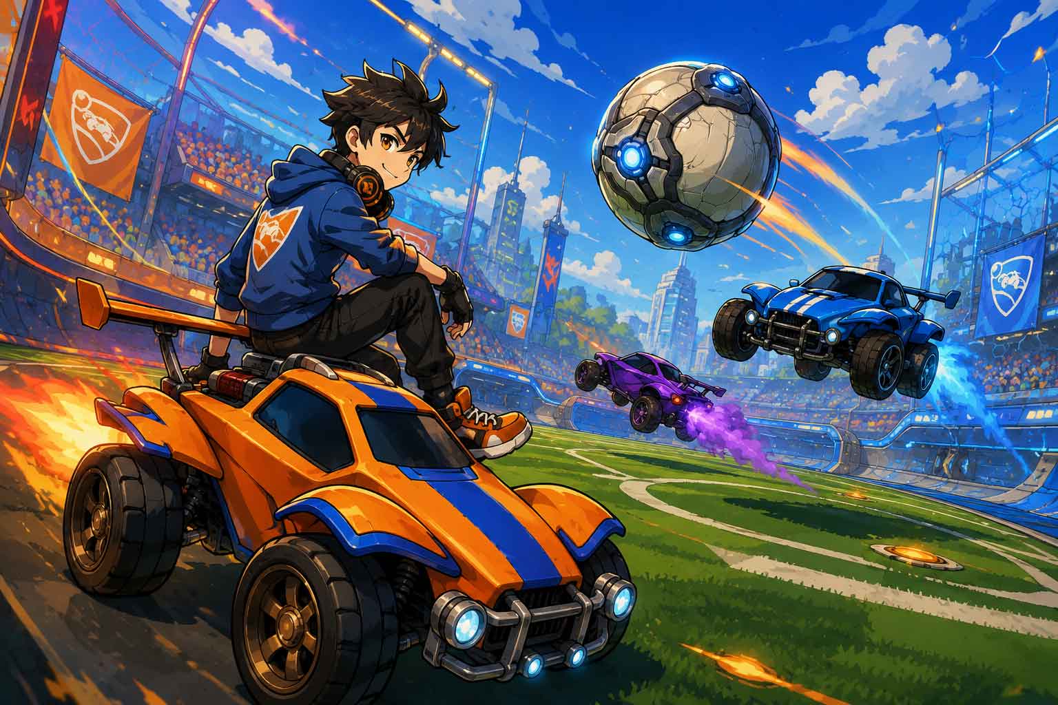 Torneos y duelos de Rocket League